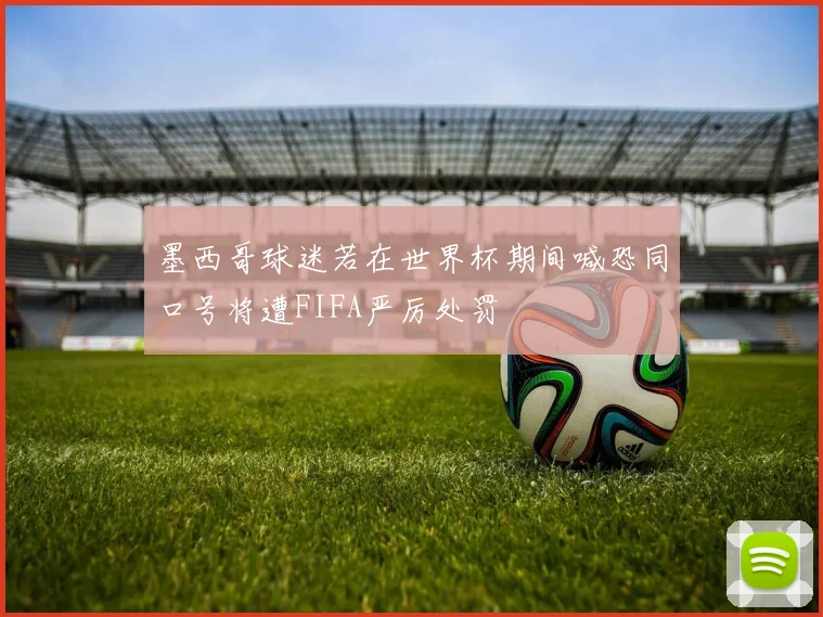 墨西哥球迷若在世界杯期间喊恐同口号将遭FIFA严厉处罚